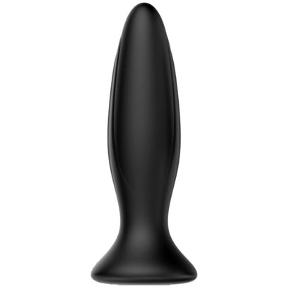 MR PLAY - DOBÍJECÍ ČERNÝ VIBRÁTOROVÝ ANÁLNÍ KOlík