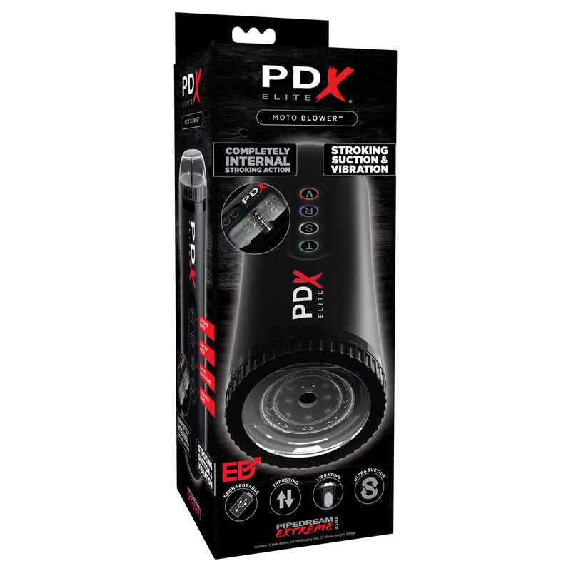 PDX ELITE - MOTO BLOWER POKROČILÝ MASTURBÁTOR