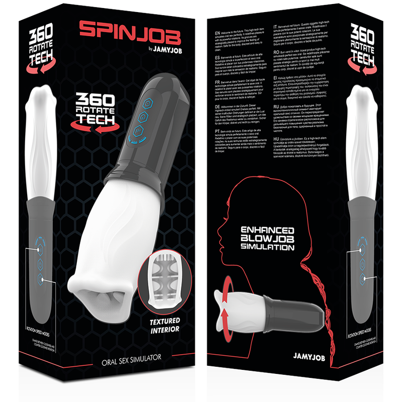 JAMYJOB - SPINJOB ORÁLNÍ SEX STIMULÁTOR