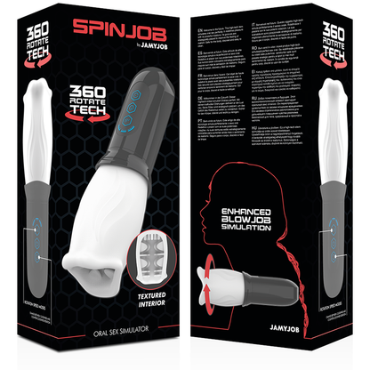 JAMYJOB - SPINJOB ORÁLNÍ SEX STIMULÁTOR