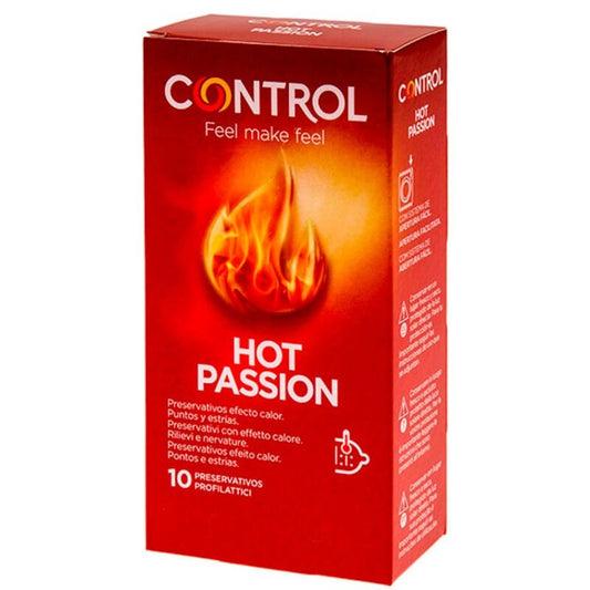 CONTROL - HOT PASSION WARMING EFFECT 10 JEDNOTEK