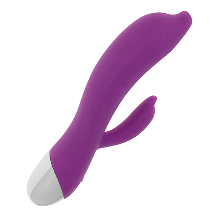 OHMAMA - FLEXIBILNÍ VIBRÁTOR DELFIN 22 CM