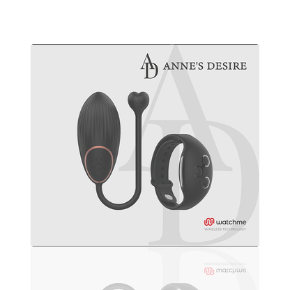 ANNINA TOUHA - TECHNOLOGIE DÁLKOVÉHO OVLÁDÁNÍ EGG WATCHME BLACK