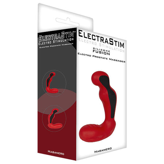 ELECTRASTIM - SILIKONOVÝ MASÁŽER NA PROSTATU S VŮNÍM HABANERO