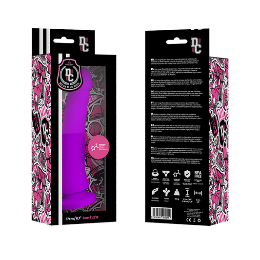 DELTA CLUB - HRAČKY ŠEŘÍKOVÉ DILDO Z LÉKAŘSKÉHO SILIKONU 17 CM -O- 3 CM
