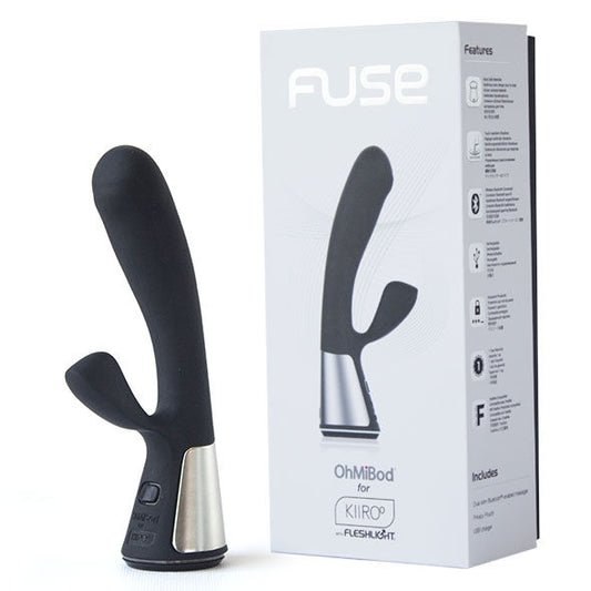 KIIROO - DÁLKOVÝ OVLADAČ S APLIKACÍ OHMIBOD FUSE, ČERNÝ