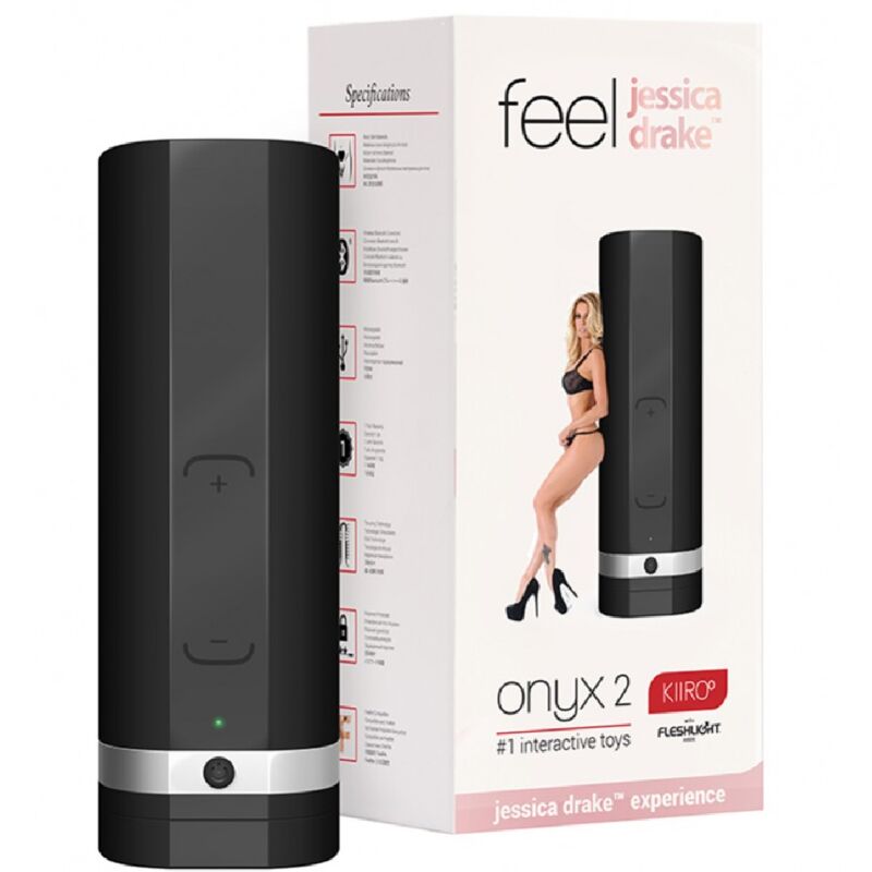 KIIROO - ONYX+ TELEDILDONICKÝ MASTURBÁTOR S JESSICOU DRAKE