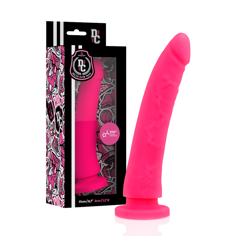 DELTA CLUB - POSTROJ NA HRAČKY + PÁNSKÝ PÁSEK RŮŽOVÝ SILIKON 17 CM -O- 3 CM