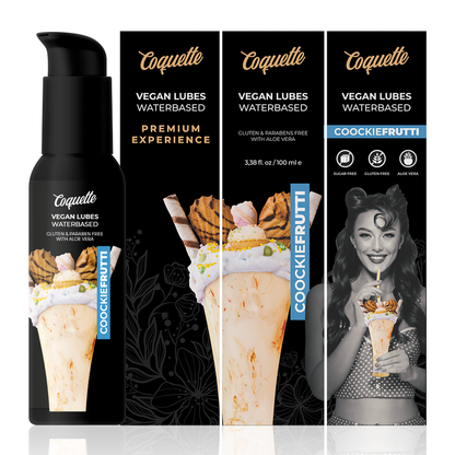 COQUETTE CHIC DESIRE - PREMIUM EXPERIENCE 100ML VEGANSKÉ LUBRIKANTNÍ GELY COOKIEFRUTTI