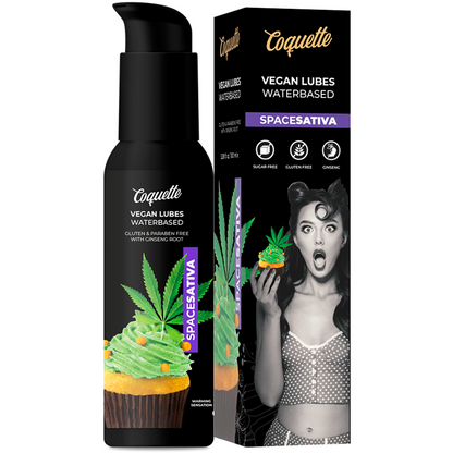 COQUETTE CHIC DESIRE - PREMIUM EXPERIENCE 100 ML VEGANSKÉ LUBRIKANTNÍ GELY SPACE SATIVA