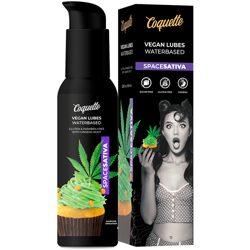 COQUETTE CHIC DESIRE - PREMIUM EXPERIENCE 100 ML VEGANSKÉ LUBRIKANTNÍ GELY SPACE SATIVA