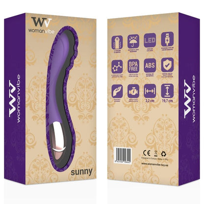 WOMANVIBE - SUNNY SILIKONOVÝ DOBÍJECÍ VIBRÁTOR