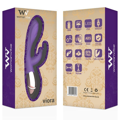WOMANVIBE - VIORA SILIKONOVÝ DOBÍJECÍ VIBRÁTOR