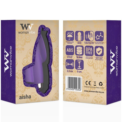 WOMANVIBE - AISHA SILIKONOVÝ STIMULAČNÍ PRST