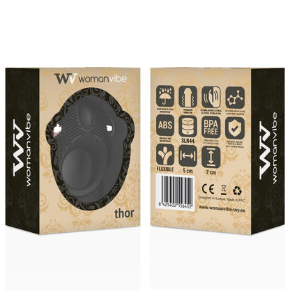 WOMANVIBE - THOR SILIKONOVÝ VIBRAČNÍ KROUŽEK
