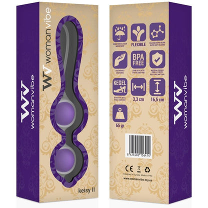 WOMANVIBE - KEISY II SILIKONOVÉ KULIČKY