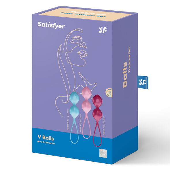 SATISFYER - TRÉNINKOVÁ SADA LOVEBALLS 2