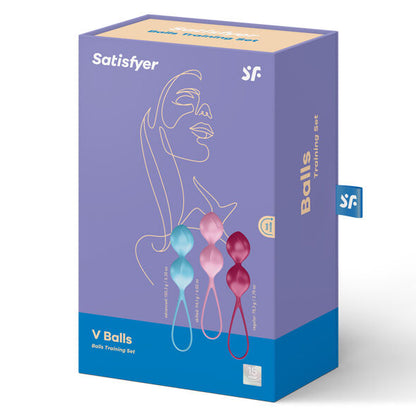 SATISFYER - TRÉNINKOVÁ SADA LOVEBALLS 2