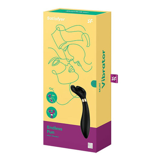 SATISFYER - ENDLESS FUN MULTIVIBRATOR 3 MODRÝ
