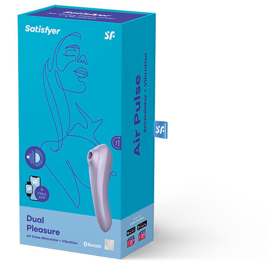 SATISFYER - VIBRAČNÍ PULSE PRO DVOJITÉ POTĚŠENÍ MAUVE