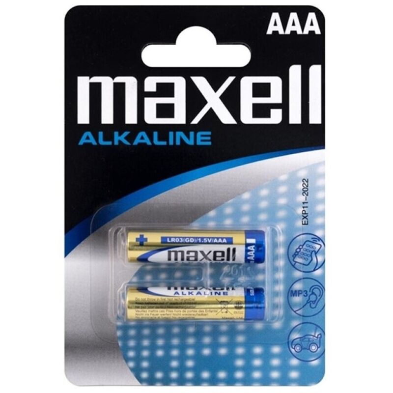 MAXELL - ALKALICKÉ BATERIE AAA LR03 BLISTR * 2