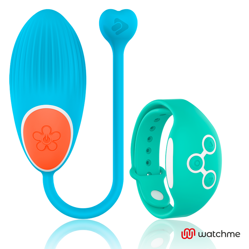 WEARWATCH - DÁLKOVÉ OVLÁDÁNÍ WATCHME TECHNOLOGY VEJCE MODRÁ / AKVAMARÍNOVÁ