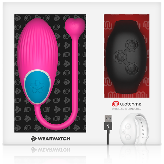 WEARWATCH - DÁLKOVÉ OVLÁDÁNÍ WATCHME TECHNOLOGY VEJCE FUCHSIE / JET