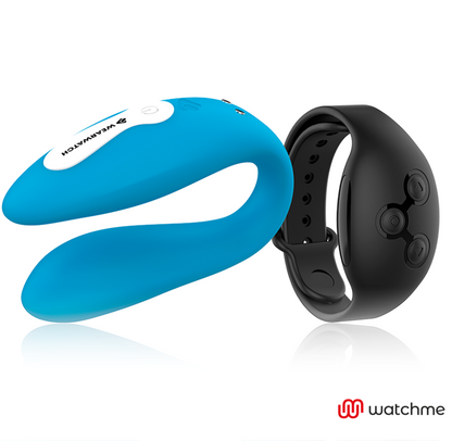 WEARWATCH - WATCHME DVOJITÁ TECHNOLOGIE VIBRÁTOR INDIGO / JET