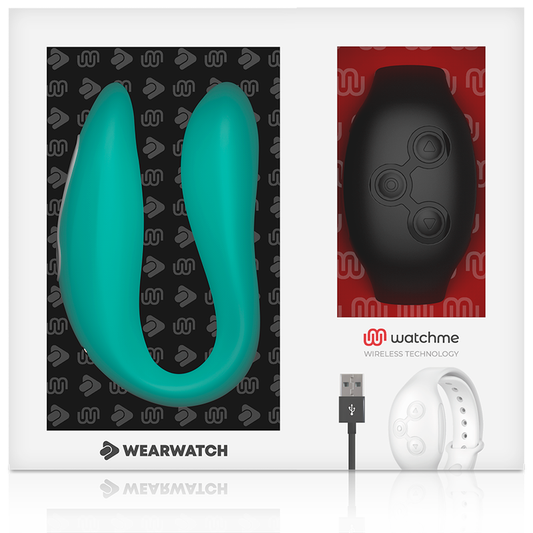 WEARWATCH - DVOJITÁ TECHNOLOGIE VIBRAČNÍCH HODINEK AQUAMARINE / JET