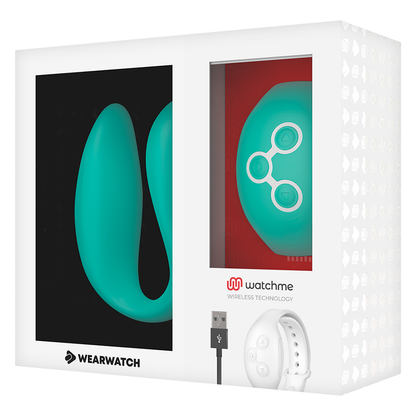 WEARWATCH - DVOJITÁ TECHNOLOGIE WATCHME SVĚTLE ZELENÝ VIBRÁTOR