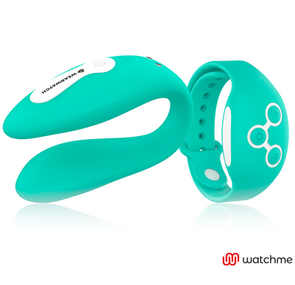 WEARWATCH - DVOJITÁ TECHNOLOGIE WATCHME SVĚTLE ZELENÝ VIBRÁTOR