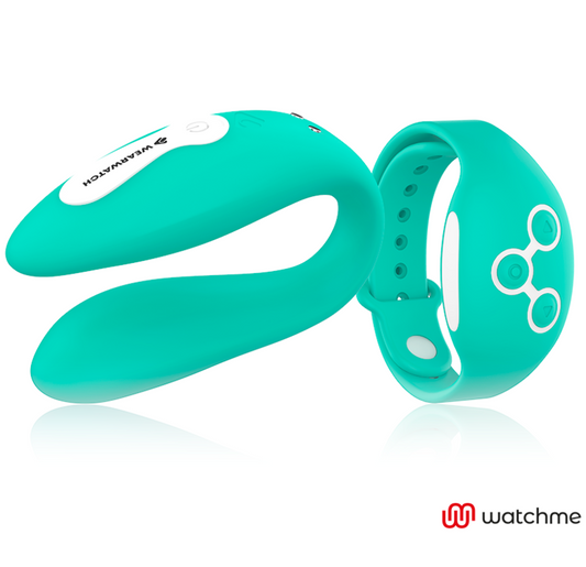 WEARWATCH - DVOJITÁ TECHNOLOGIE WATCHME SVĚTLE ZELENÝ VIBRÁTOR