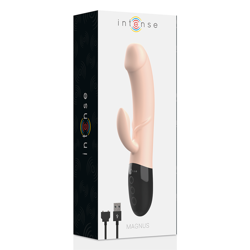 INTENSE - MAGNUS DUAL NATURAL DOBÍJECÍ VIBRÁTOR