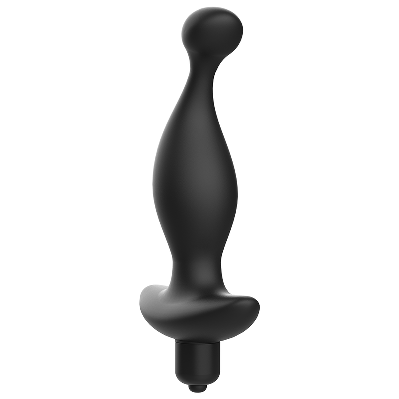ADDICTED TOYS - ANÁLNÍ MASÁŽNÍ PŘÍSTROJ S ČERNÝMI VIBRACEMI MODEL 1