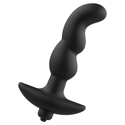 ADDICTED TOYS - ANÁLNÍ MASÁŽNÍ PŘÍSTROJ S ČERNÝMI VIBRACEMI MODEL 2