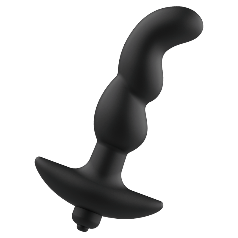 ADDICTED TOYS - ANÁLNÍ MASÁŽNÍ PŘÍSTROJ S ČERNÝMI VIBRACEMI MODEL 2