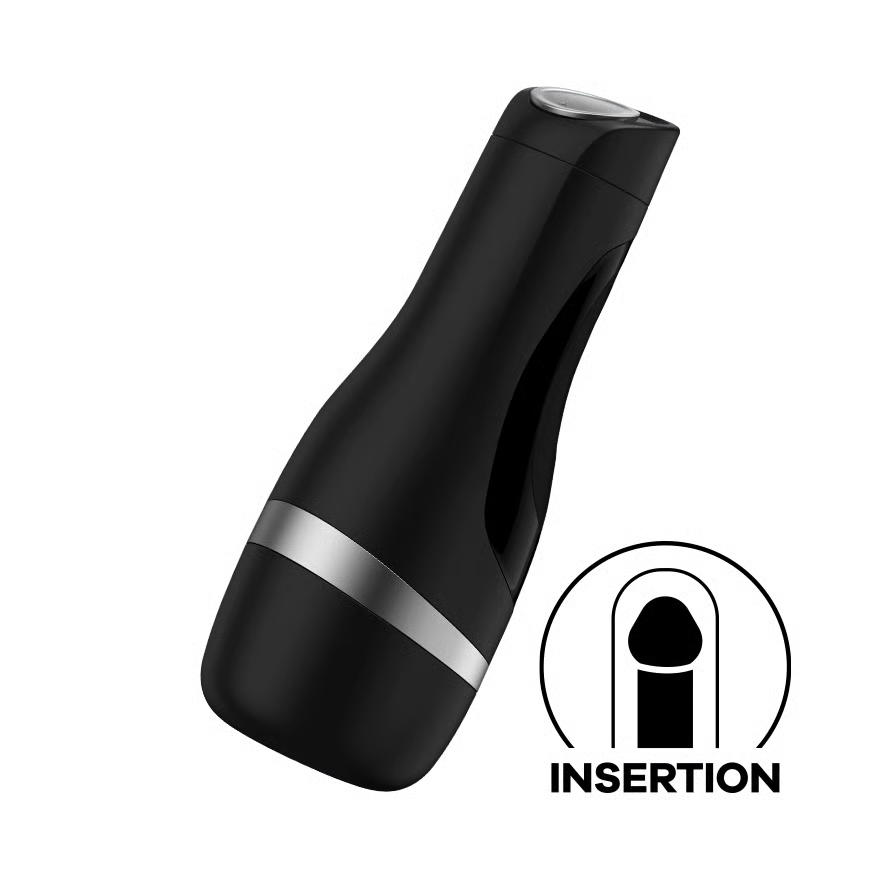 SATISFYER - MASTURBATOR MEN CLASSIC SILVER